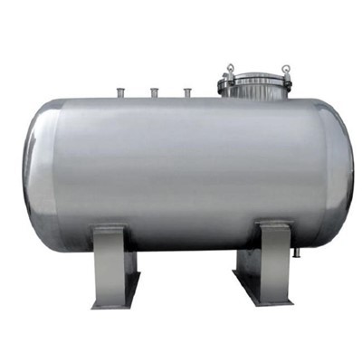Tank tal-Ħżin Orizzontali Stainless Steel